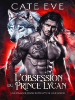 L'obsession du prince lycan: Une romance royale possessive de loup-garou